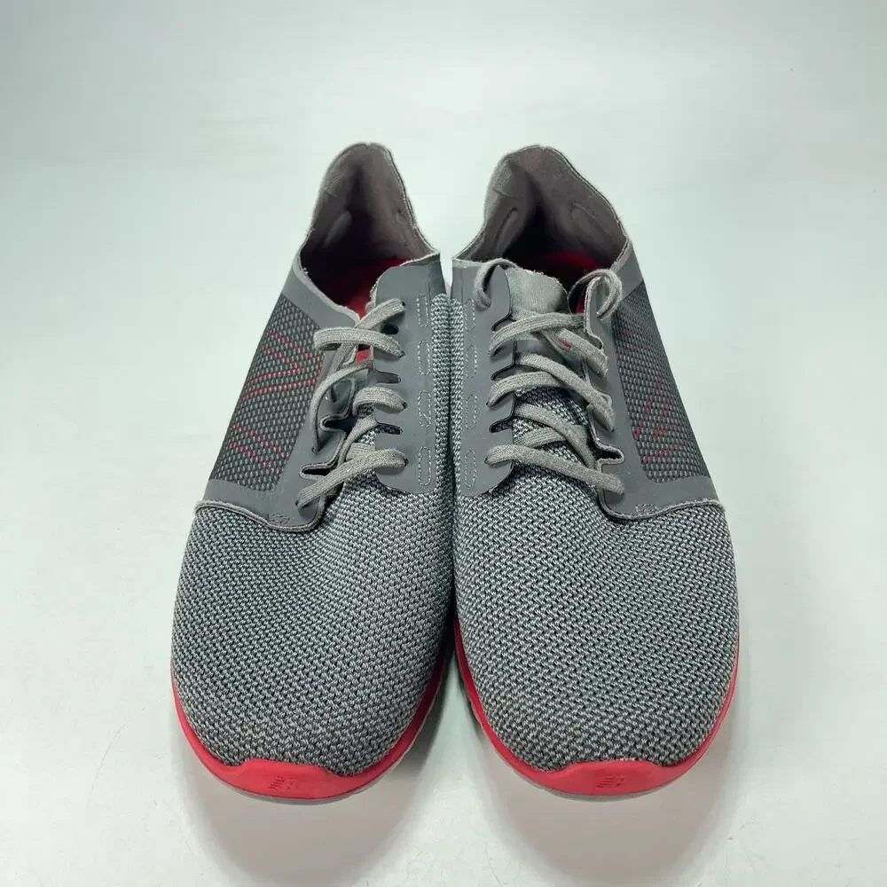 New Balance 730 Flexonic Grey Red Athletic Training Shoes M730RC4 Men's Size 11
